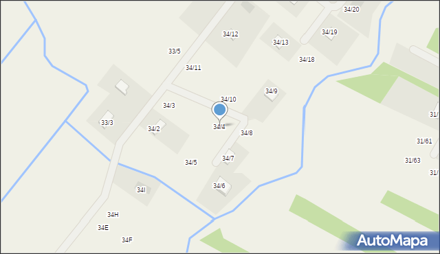 Zaździerz, Zaździerz, 34/4, mapa Zaździerz