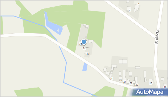 Zdrowa, Zastawie, 34, mapa Zdrowa