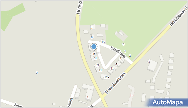 Zgorzelec, Zachodnia, 35, mapa Zgorzelec