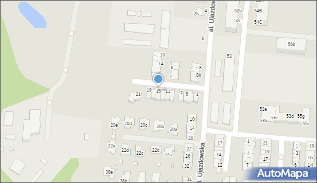Zgorzelec, Zacisze, 15, mapa Zgorzelec