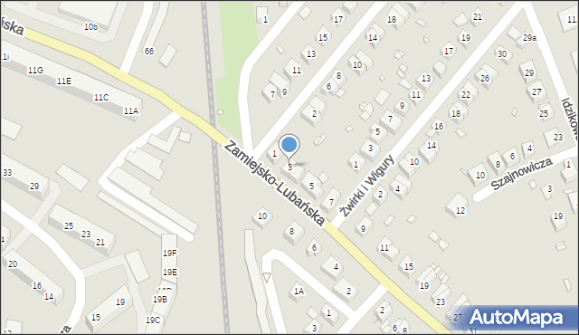 Zgorzelec, Zamiejsko-Lubańska, 3, mapa Zgorzelec