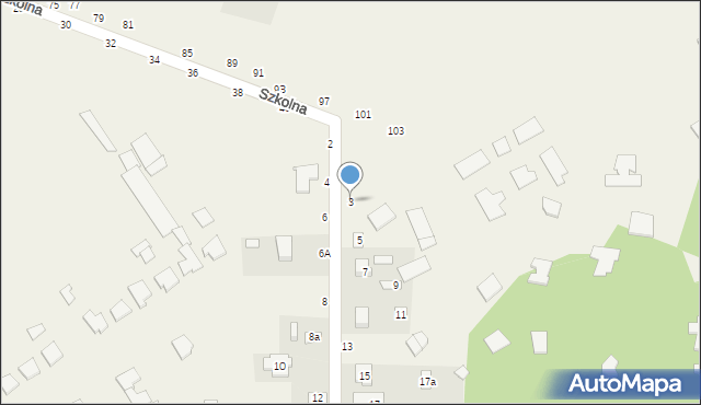 Biskupice, Zbożowa, 3, mapa Biskupice