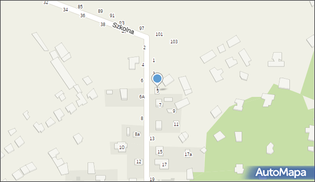 Biskupice, Zbożowa, 5, mapa Biskupice