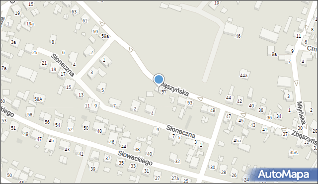 Grodzisk Wielkopolski, Zbąszyńska, 57a, mapa Grodzisk Wielkopolski