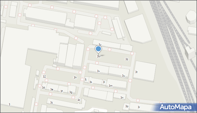 Łódź, Zbąszyńska, 3w, mapa Łodzi