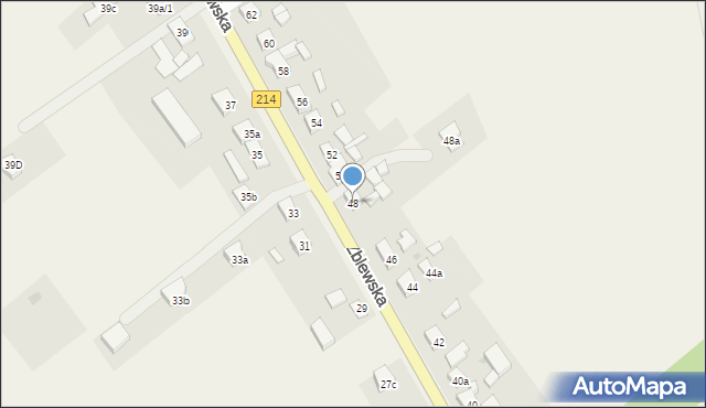 Lubichowo, Zblewska, 48, mapa Lubichowo