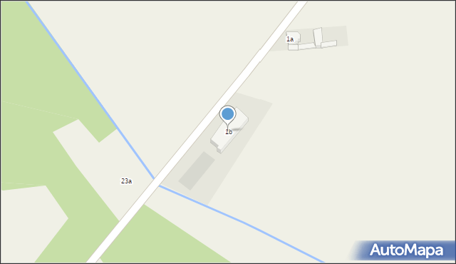 Zbęchy-Pole, Zbęchy-Pole, 1b, mapa Zbęchy-Pole