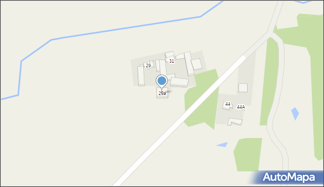 Zbęchy-Pole, Zbęchy-Pole, 29a, mapa Zbęchy-Pole