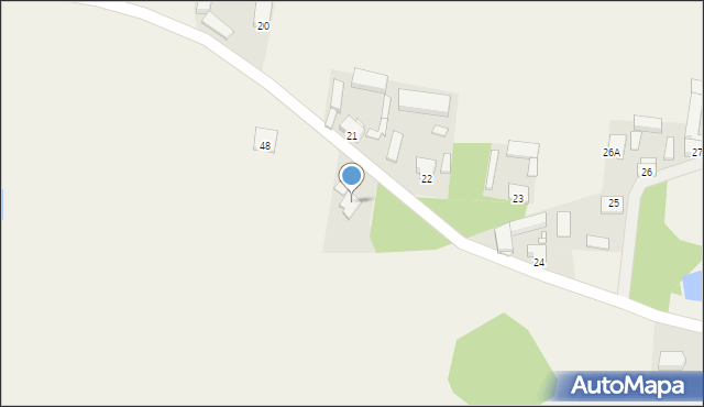 Zbęchy-Pole, Zbęchy-Pole, 48b, mapa Zbęchy-Pole