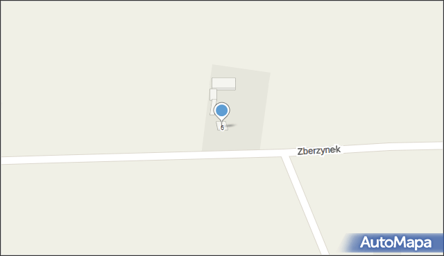 Zberzynek, Zberzynek, 6, mapa Zberzynek