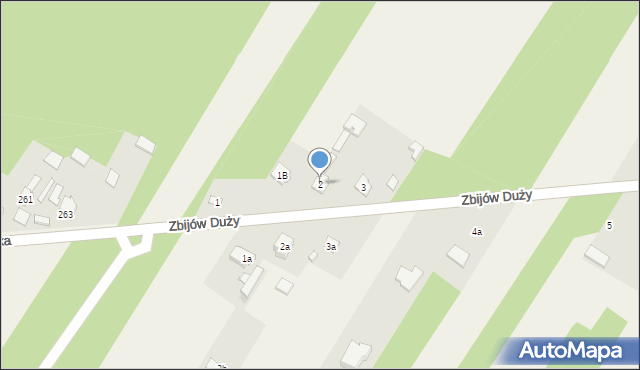 Zbijów Duży, Zbijów Duży, 2, mapa Zbijów Duży