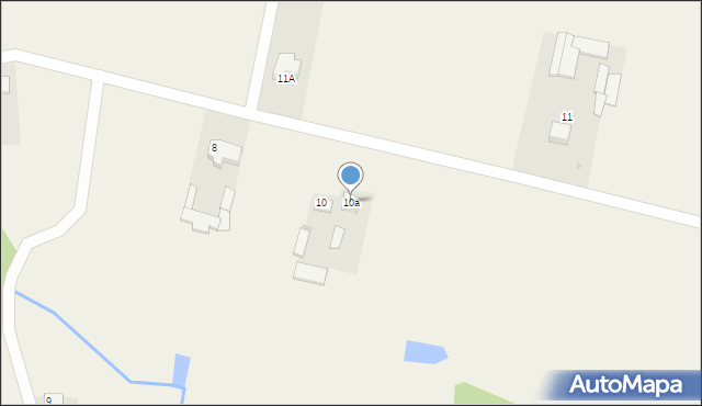 Zblutowo, Zblutowo, 10a, mapa Zblutowo