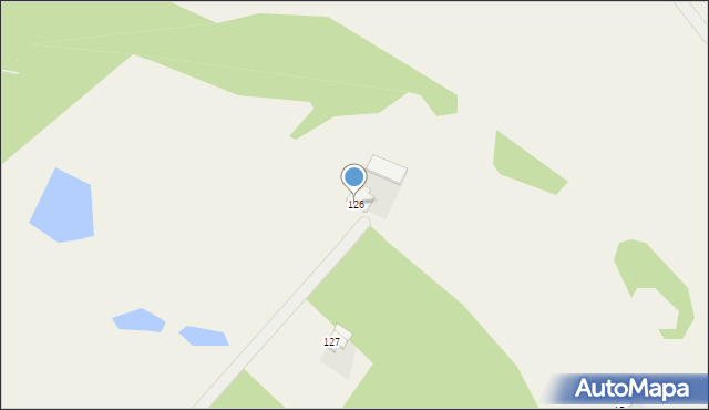 Zbójno, Zbójno, 126, mapa Zbójno