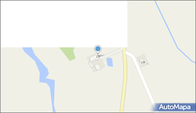 Zbójno, Zbójno, 136, mapa Zbójno
