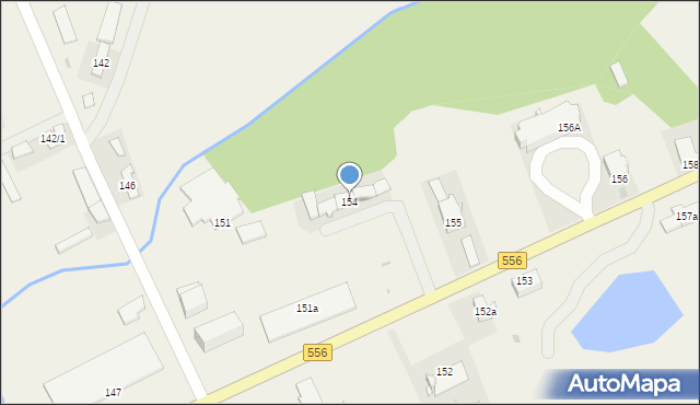 Zbójno, Zbójno, 154, mapa Zbójno