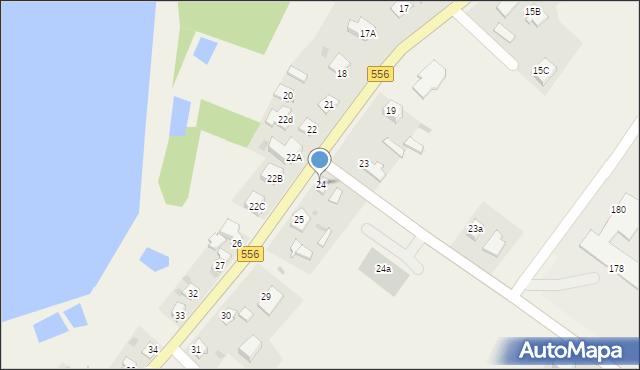 Zbójno, Zbójno, 24, mapa Zbójno