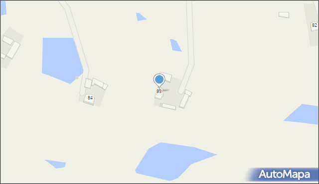 Zbójno, Zbójno, 83, mapa Zbójno