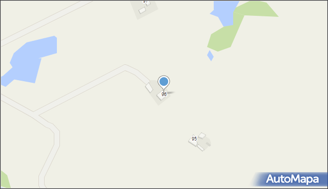 Zbójno, Zbójno, 96, mapa Zbójno