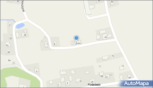 Zborczyce, Zborczyce, 27, mapa Zborczyce