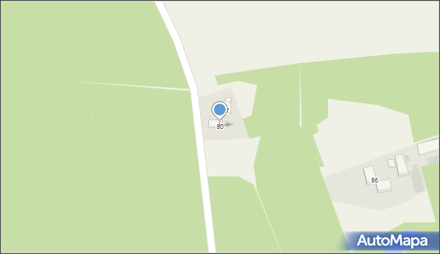 Zborczyce, Zborczyce, 80, mapa Zborczyce