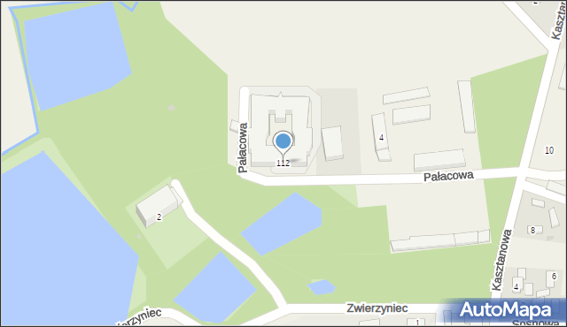 Zborów, Zborów, 112, mapa Zborów