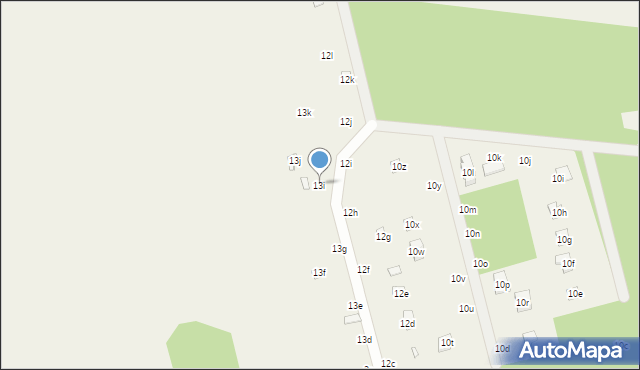 Zborów, Zborów, 13i, mapa Zborów