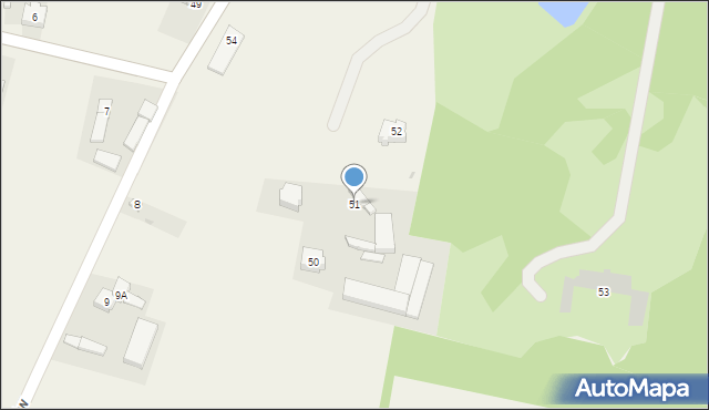 Zborów, Zborów, 51, mapa Zborów