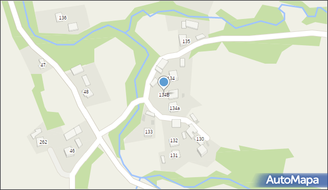 Zborowice, Zborowice, 134B, mapa Zborowice