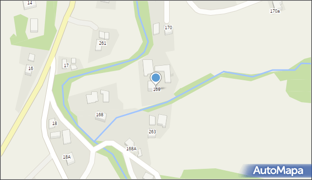 Zborowice, Zborowice, 169, mapa Zborowice