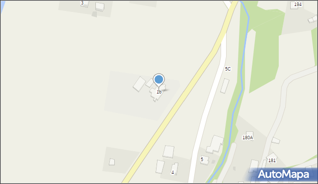 Zborowice, Zborowice, 1b, mapa Zborowice