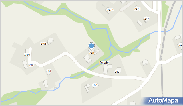 Zborowice, Zborowice, 248, mapa Zborowice