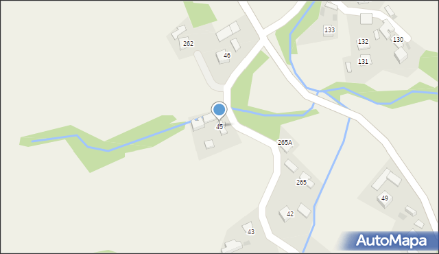 Zborowice, Zborowice, 45, mapa Zborowice