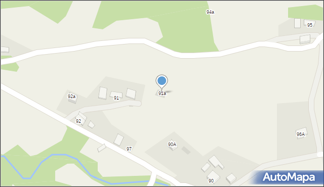 Zborowice, Zborowice, 91a, mapa Zborowice