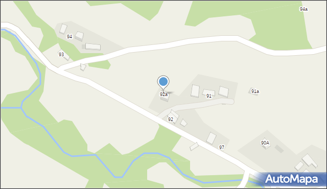 Zborowice, Zborowice, 92a, mapa Zborowice