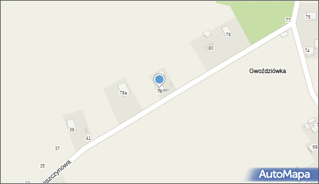 Zbrodzice, Zbrodzice, 78, mapa Zbrodzice