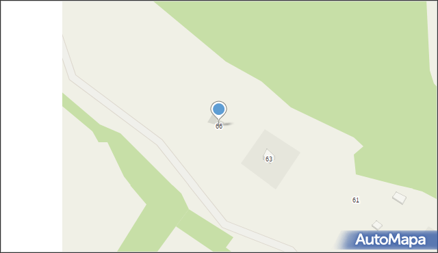 Zbrzyca, Zbrzyca, 66, mapa Zbrzyca