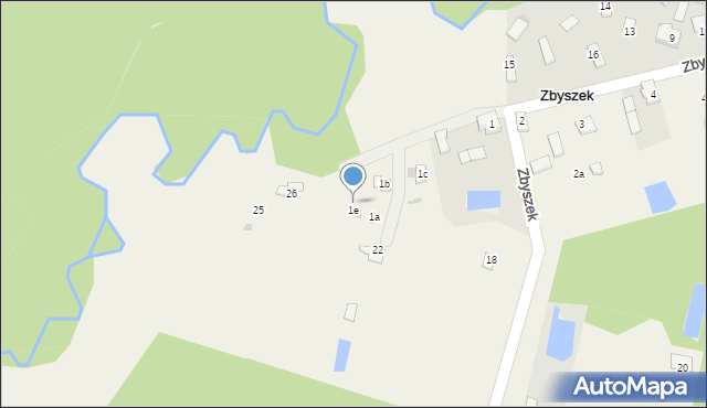 Zbyszek, Zbyszek, 2B, mapa Zbyszek