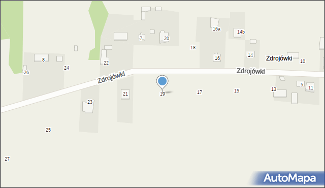 Dobre, Zdrojówki, 19, mapa Dobre