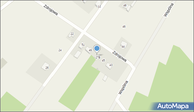 Górki, Zdrojowa, 47, mapa Górki