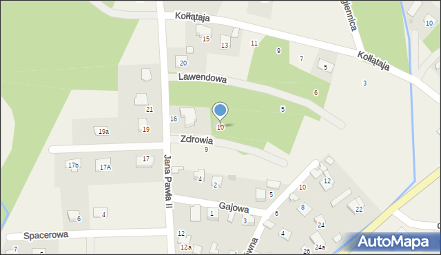 Jankowice, Zdrowia, 10, mapa Jankowice