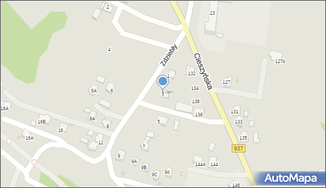 Jastrzębie-Zdrój, Zdziebły Dominika, 3, mapa Jastrzębie-Zdrój