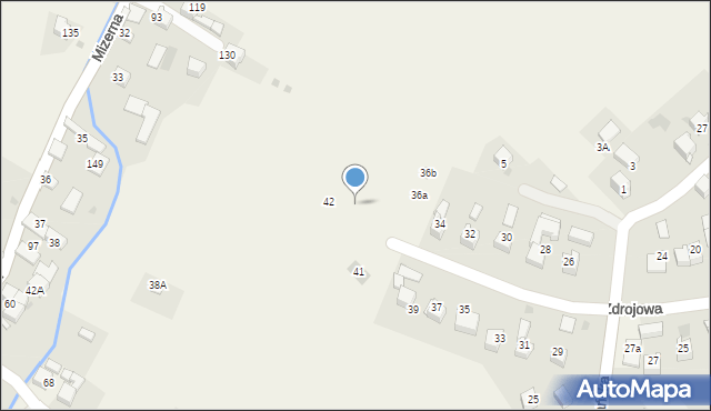 Kluszkowce, Zdrojowa, 40, mapa Kluszkowce
