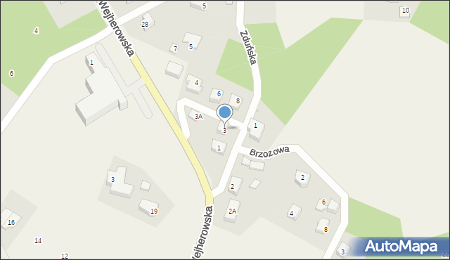 Koleczkowo, Zduńska, 3, mapa Koleczkowo