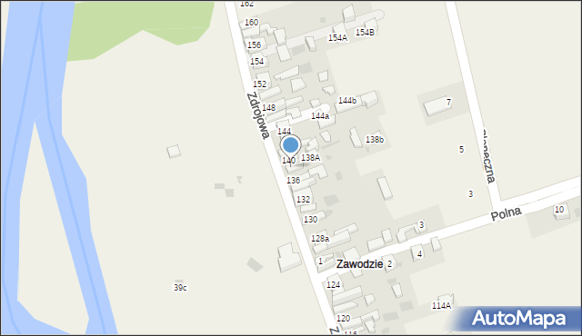Krościenko nad Dunajcem, Zdrojowa, 138, mapa Krościenko nad Dunajcem