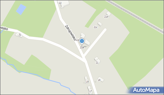 Nowa Ruda, Zdrojowisko, 21a, mapa Nowa Ruda