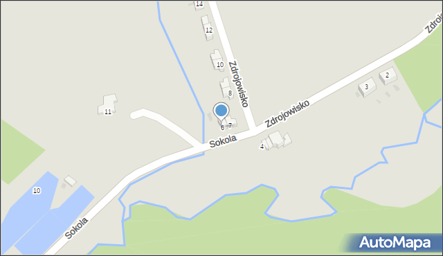 Nowa Ruda, Zdrojowisko, 6, mapa Nowa Ruda