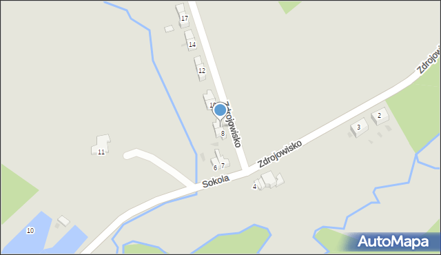 Nowa Ruda, Zdrojowisko, 9, mapa Nowa Ruda