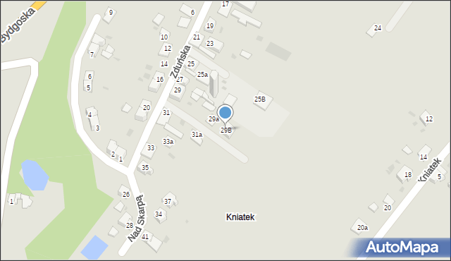 Nowe, Zduńska, 29B, mapa Nowe