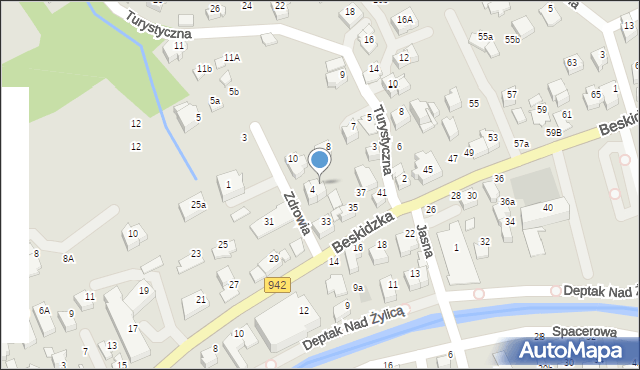 Szczyrk, Zdrowia, 6, mapa Szczyrk