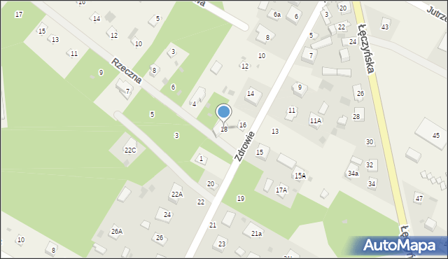 Włodzimierzów, Zdrowie, 18, mapa Włodzimierzów